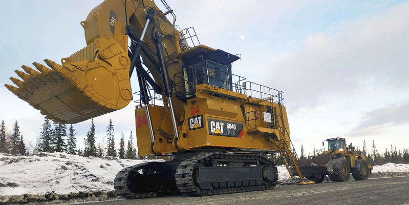 АО «Апатит» закупил партию тяжелых карьерных экскаваторов Cat 6040