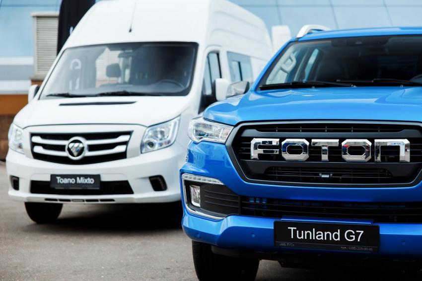 АО «МБ РУС» представила новые версии Foton Toano и Foton Tunland G7