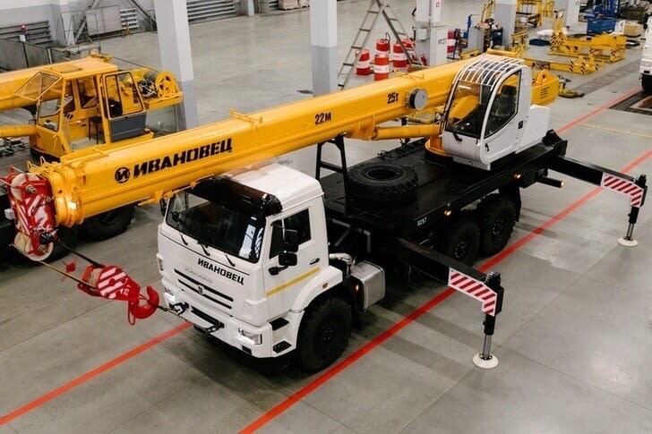 Ивановский завод «Автокран» провел глубокую модернизацию кранов КС-25