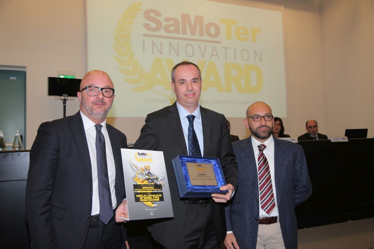 Электрический мини-экскаватор Wacker Neuson EZ17e получил награду SaMoTer Innovation Award 2020