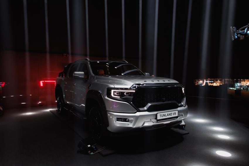В России стартовали продажи гибридных пикапов FOTON TUNLAND V7 и V9
