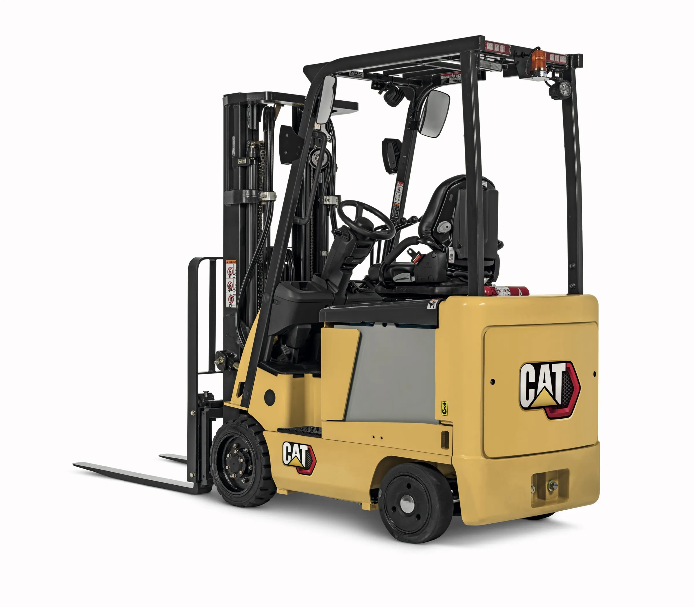 Mitsubishi представила компактные электропогрузчики Cat EC15N-EC18LN