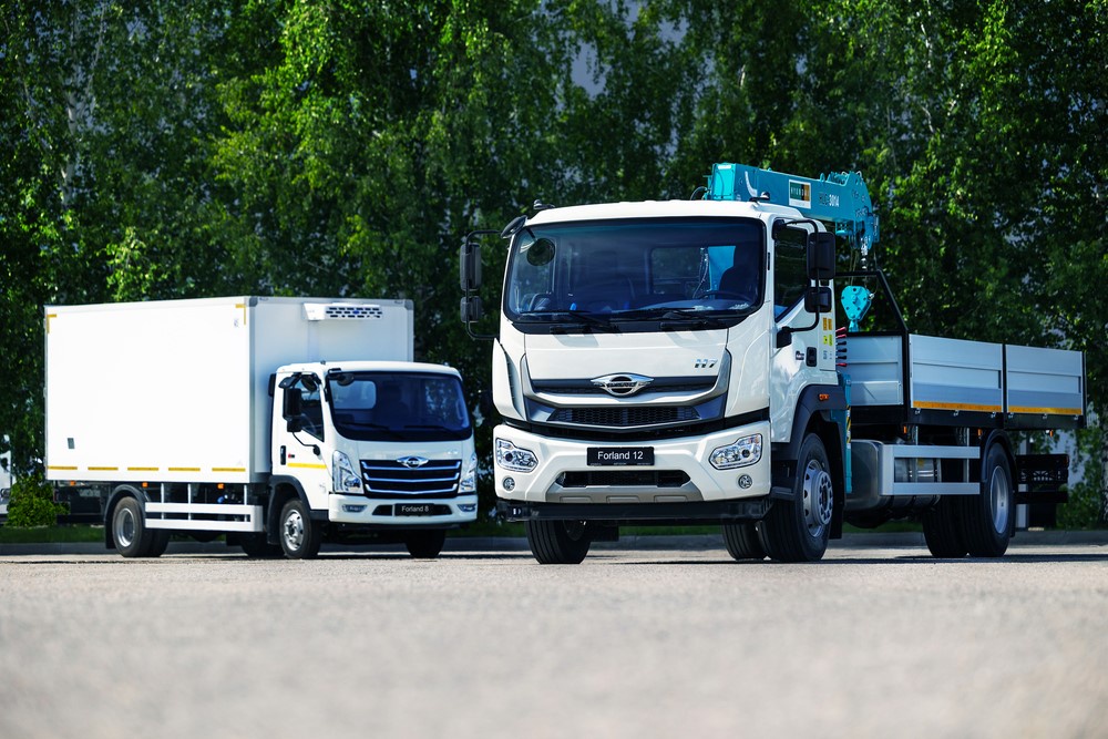В России стартовали продажи трех моделей грузовиков Forland