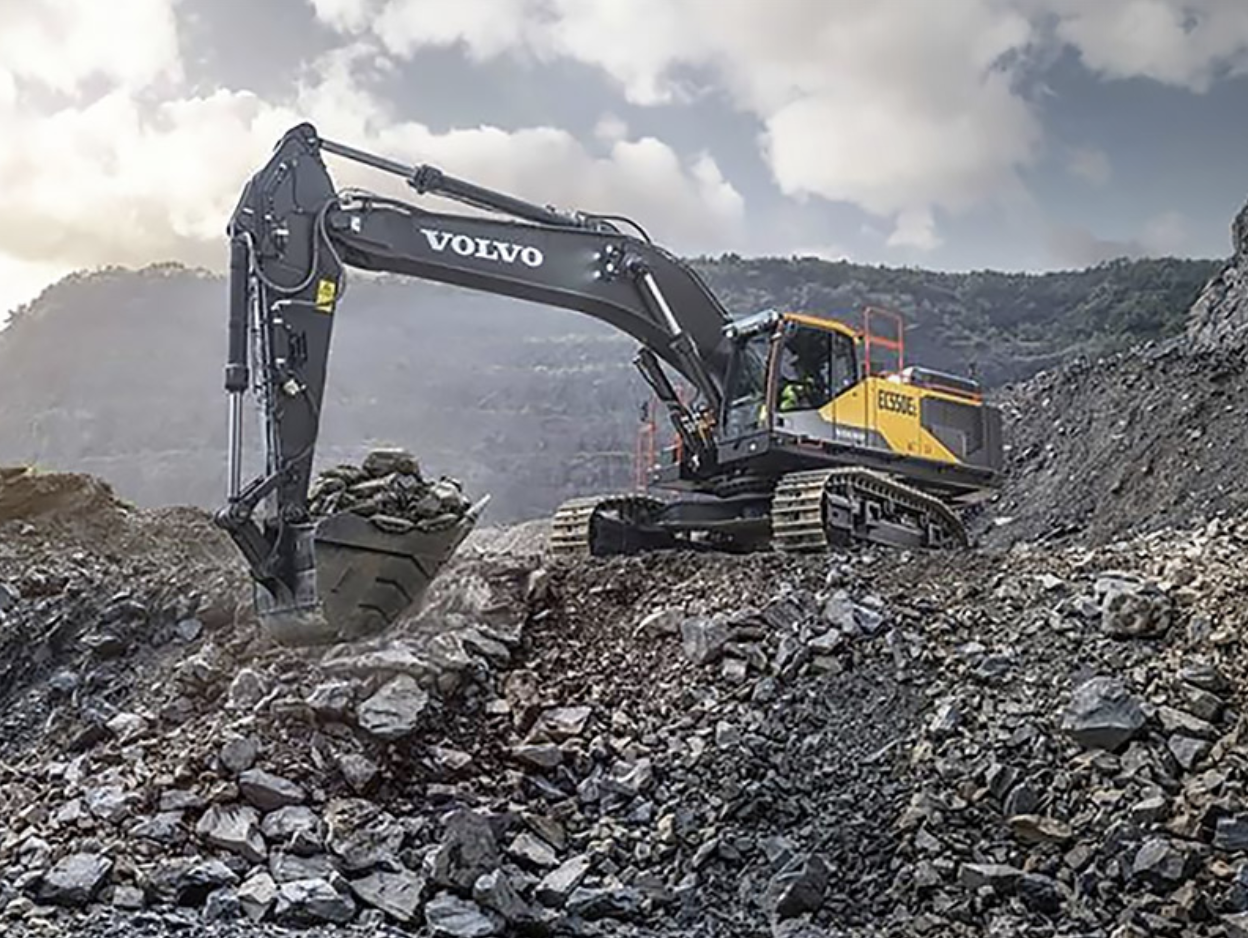 Новый гусеничный экскаватор от Volvo CE расширяет географию