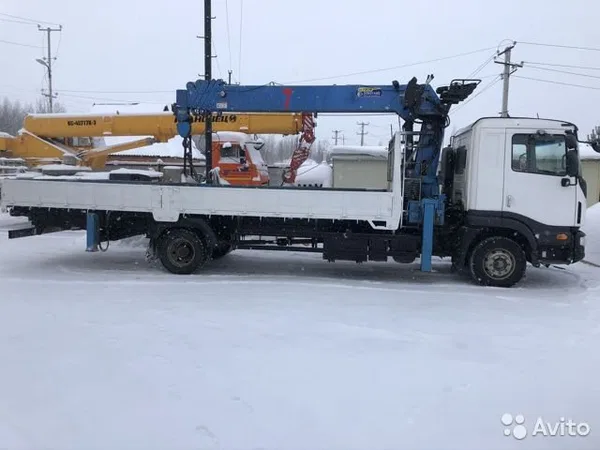 Бортовой грузовик с КМУ Daewoo