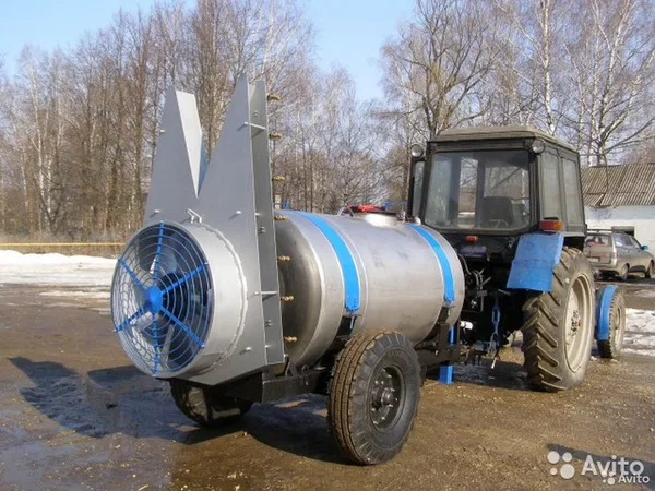 Прицепной опрыскиватель ОВС-2000 (садовый)