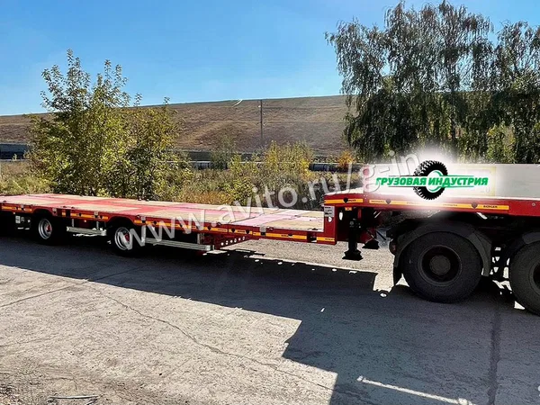 Полуприцеп тяжеловоз Berger 9853