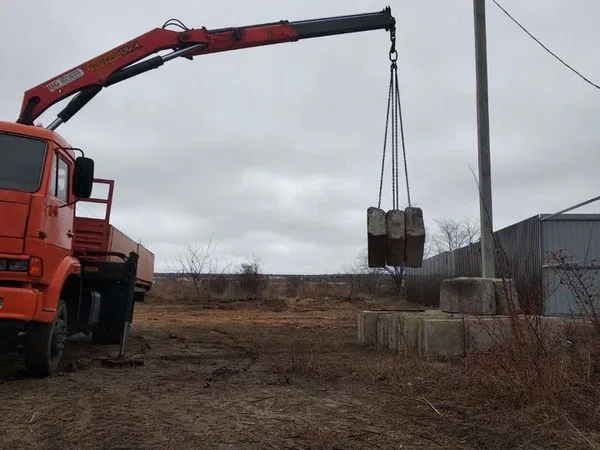 Бортовой грузовик с КМУ КамАЗ 4308