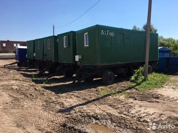Вагон дом бытовка на колесах