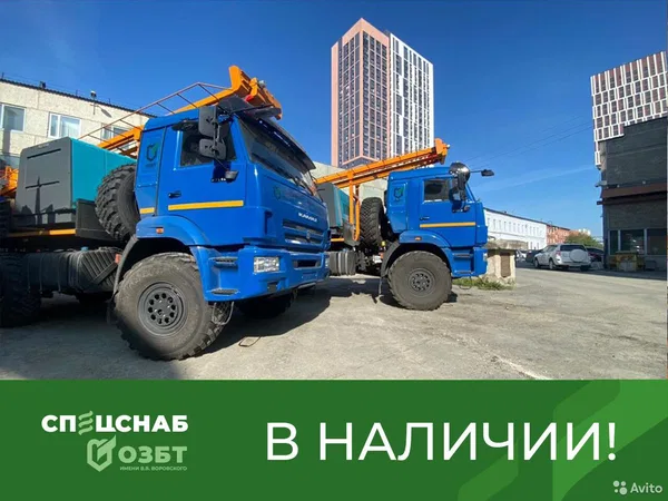 Мобильная буровая установка ОЗБТ им. В.В. Воровского УРБ-2А2Д с динамическим зондированием