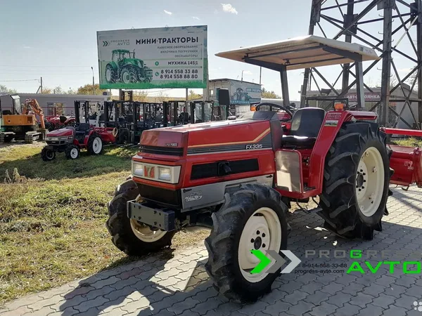 Мини-трактор Yanmar FX335 с фрезой 170 см