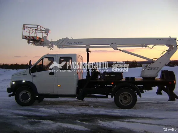 Автовышка ГАЗ ГАЗон Next C42R33 с АГП КЭМЗ ТА-22