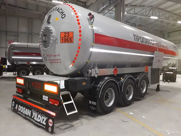 Полуприцеп газовоз Dogan Yildiz DY4 45 м3