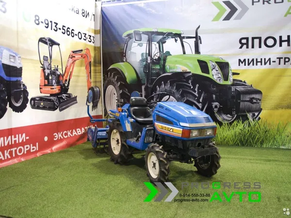 Мини-трактор Iseki TU155 с фрезой