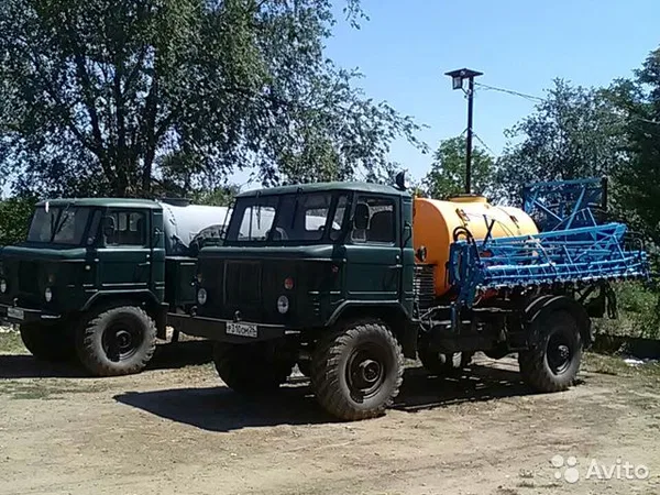 Самоходный опрыскиватель Юновэкс КР.03.02.-24 на шасси ГАЗ 66