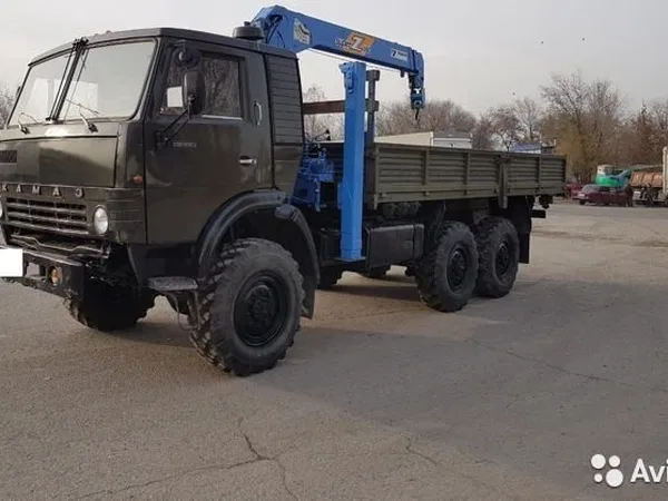 Бортовой грузовик с КМУ КамАЗ 4310