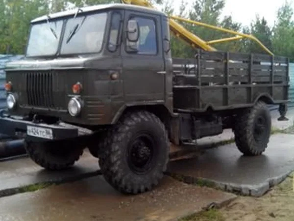 Бурильно-крановая машина ГАЗ 66