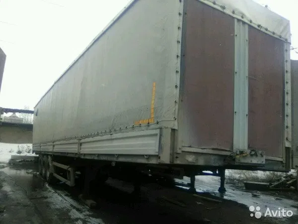 Тентованный полуприцеп Тонар 97461