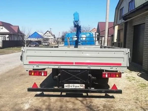 Бортовой грузовик с КМУ ISUZU NQR75 с КМУ Tadano