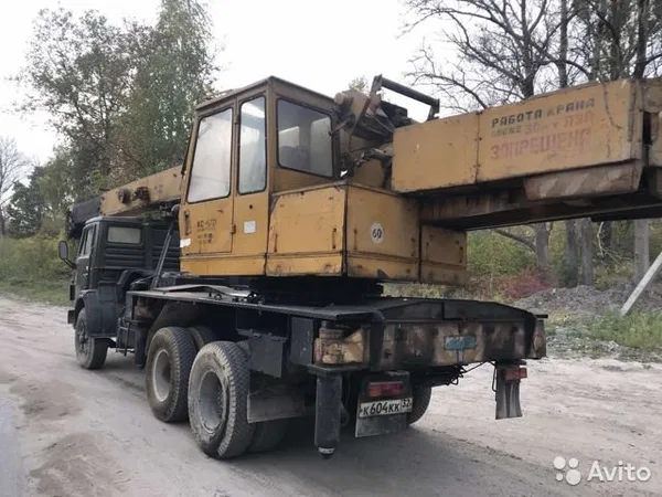Автокран Галичанин КС-4572А на шасси КамАЗ 53213