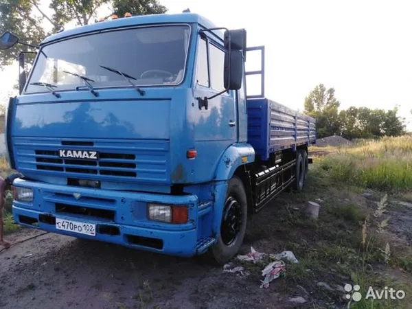 Бортовой грузовик КамАЗ 65117