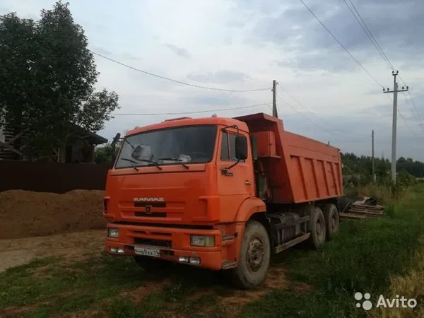 Самосвал КамАЗ 6520
