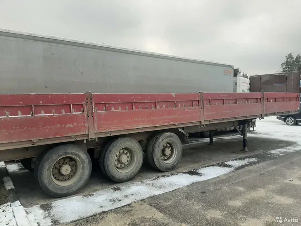 Бортовой полуприцеп Van Hool 3B0016