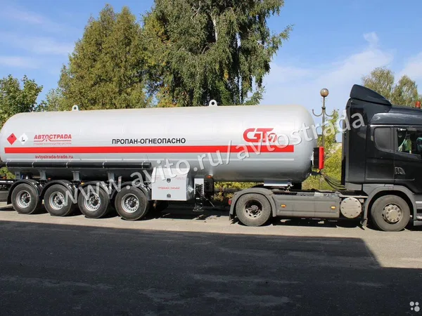 Полуприцеп газовоз GT7 ппцт-52