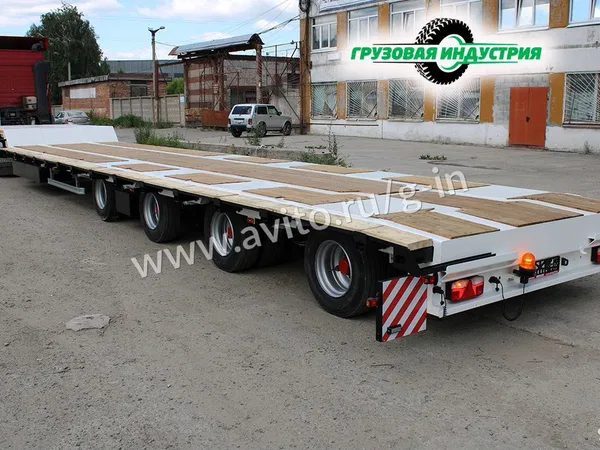 Полуприцеп тяжеловоз Berger 9854