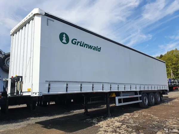 Тентованный полуприцеп Grunwald