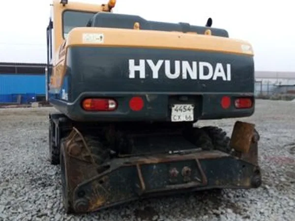 Колесный экскаватор Hyundai R210W-9S