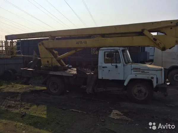Автовышка ГАЗ 3309 с АГП-18