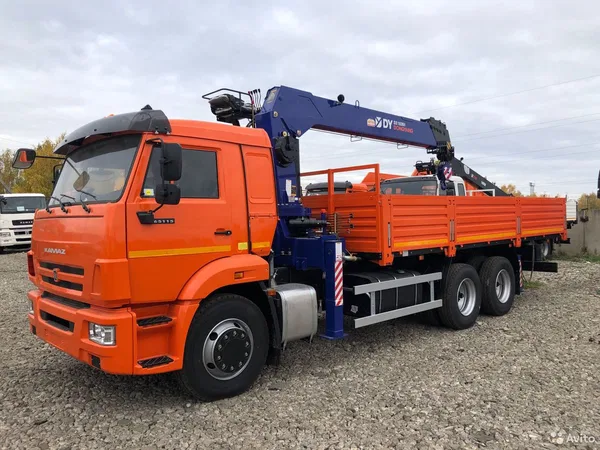 Бортовой грузовик с КМУ КамАЗ MTA160