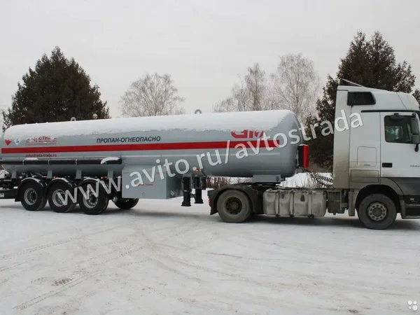 Полуприцеп газовоз GT7 ппцт-36