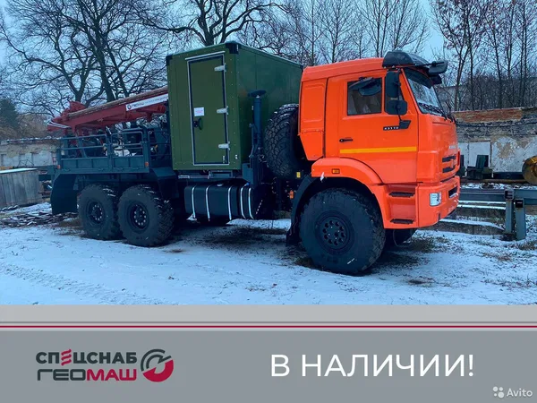 Мобильная буровая установка Геомаш ПБУ-2 с кунгом
