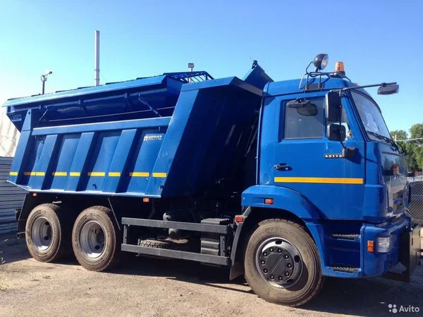 Комбинированная дорожная машина МД-651 на самосвале КамАЗ 65115