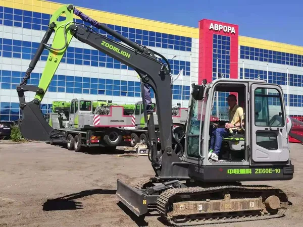 Мини-экскаватор Zoomlion ZE60E