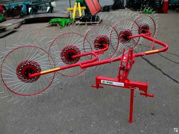Грабли D-Pol GB4.5 ворошилки навесные
