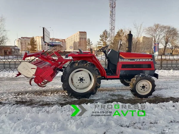Мини-трактор Yanmar FX20D на фрезу 145 см
