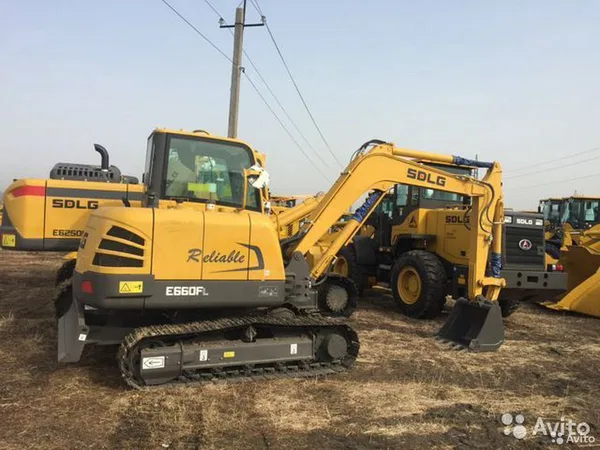 Мини-экскаватор SDLG LinGong E660FL