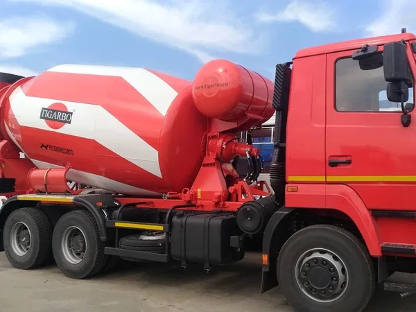 Автобетоносмеситель Tigarbo 69366J на шасси МАЗ 63122J-559-042