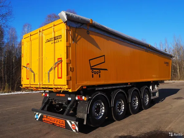 Самосвальный полуприцеп JM Kipper Axles 4 42 м3