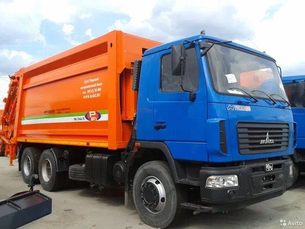 Мусоровоз РАРЗ МК-3546-11 (МК-200) на шасси МАЗ 6312С5-555-012