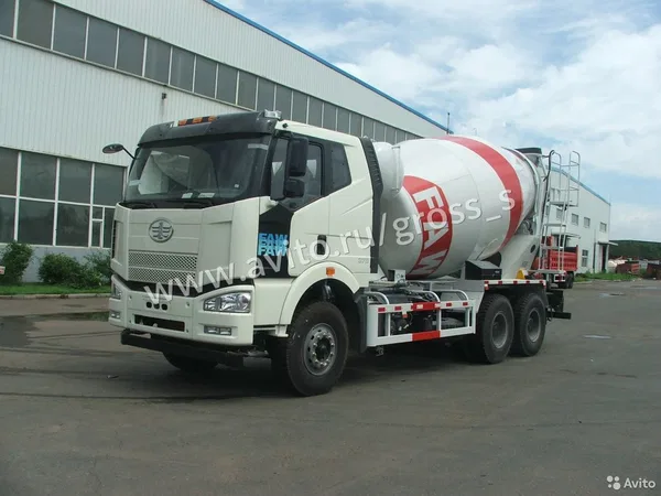 Автобетоносмеситель FAW J6