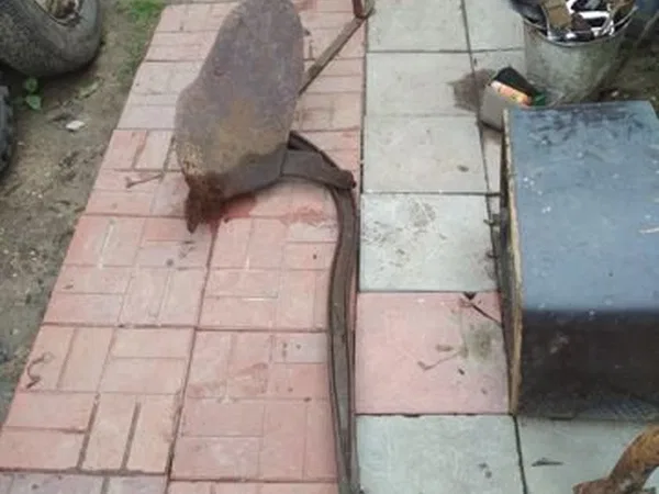 Плуг кованый под лошадь