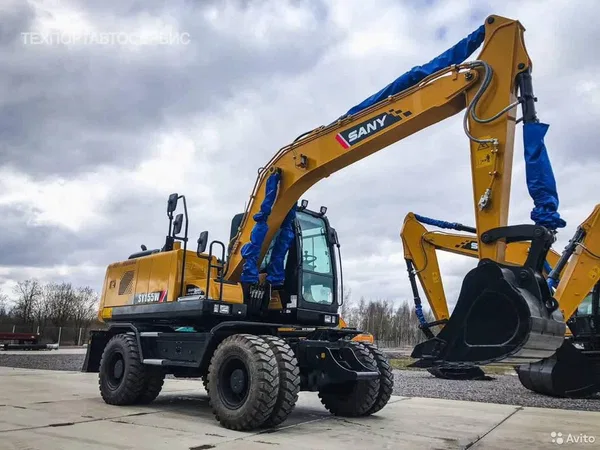 Колесный экскаватор Sany SY155W