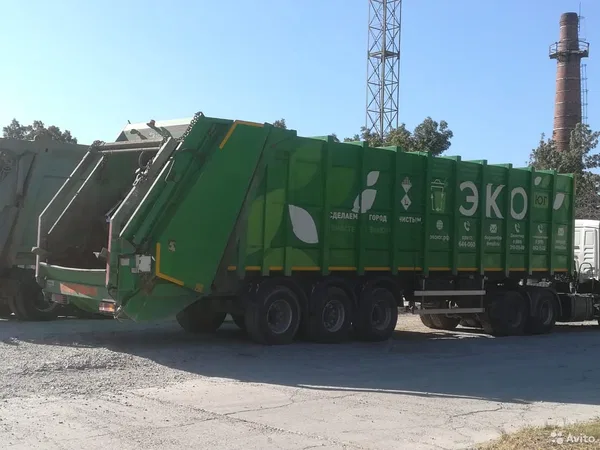 Полуприцеп-мусоровоз Hidro-MAK THC-60