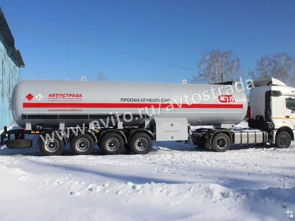 Полуприцеп газовоз GT7 ппцт-44