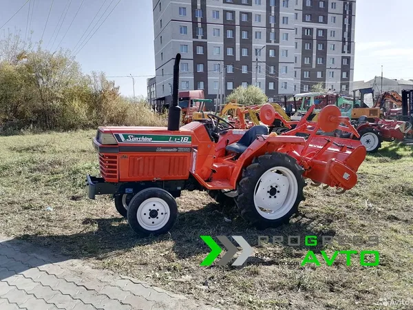 Мини-трактор Kubota L1-18 с фрезой 140 см