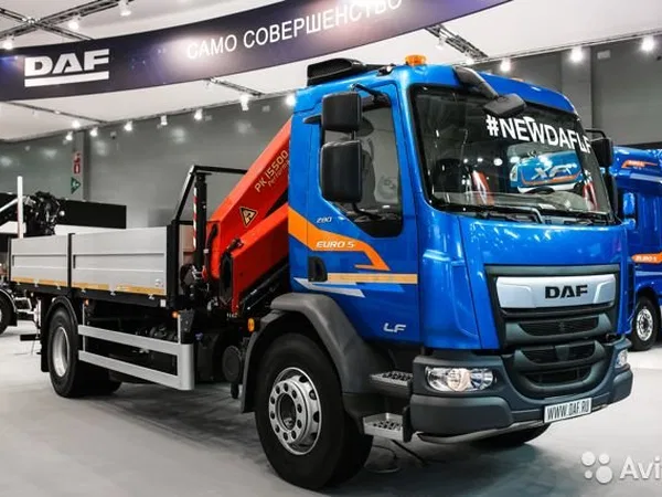 Бортовой грузовик с КМУ DAF LF 280 19t